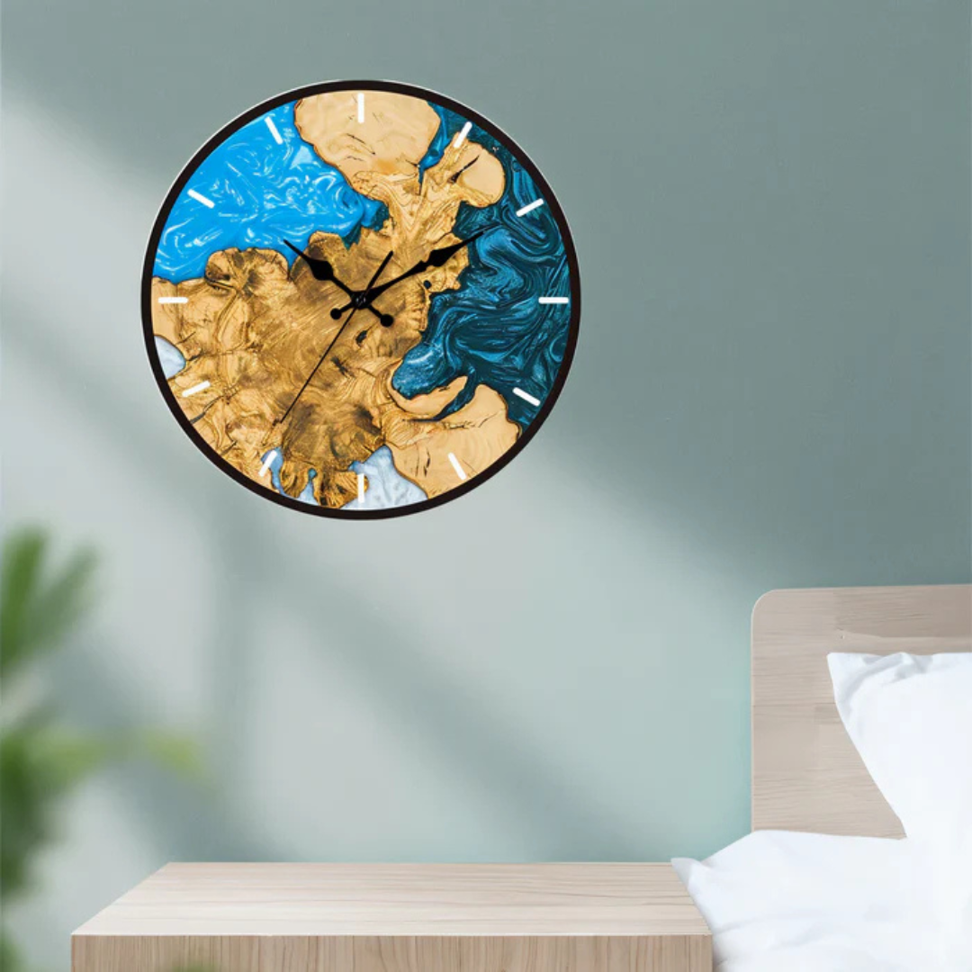Wall Clock with a Minimalist Design and Clean Lines