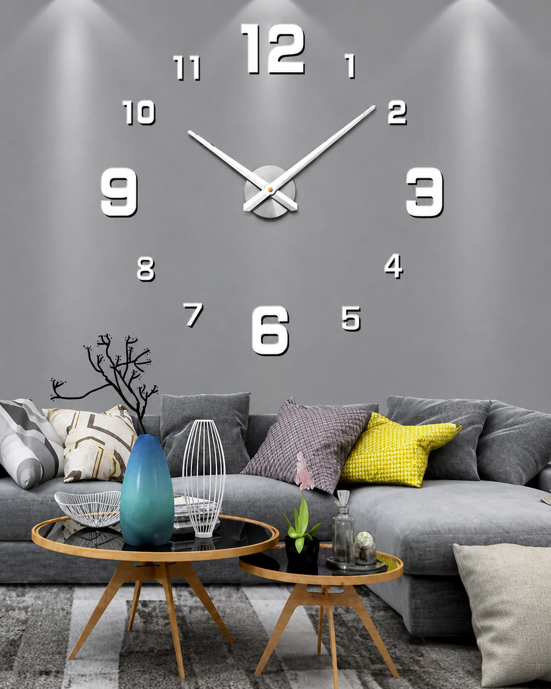 Wall Clock with Creative Design