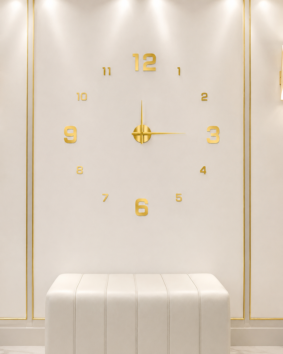 Wall Clock with Creative Design