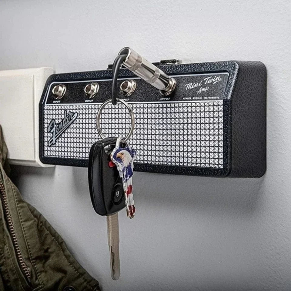 Wall-Mounted Amplifier Key Holder