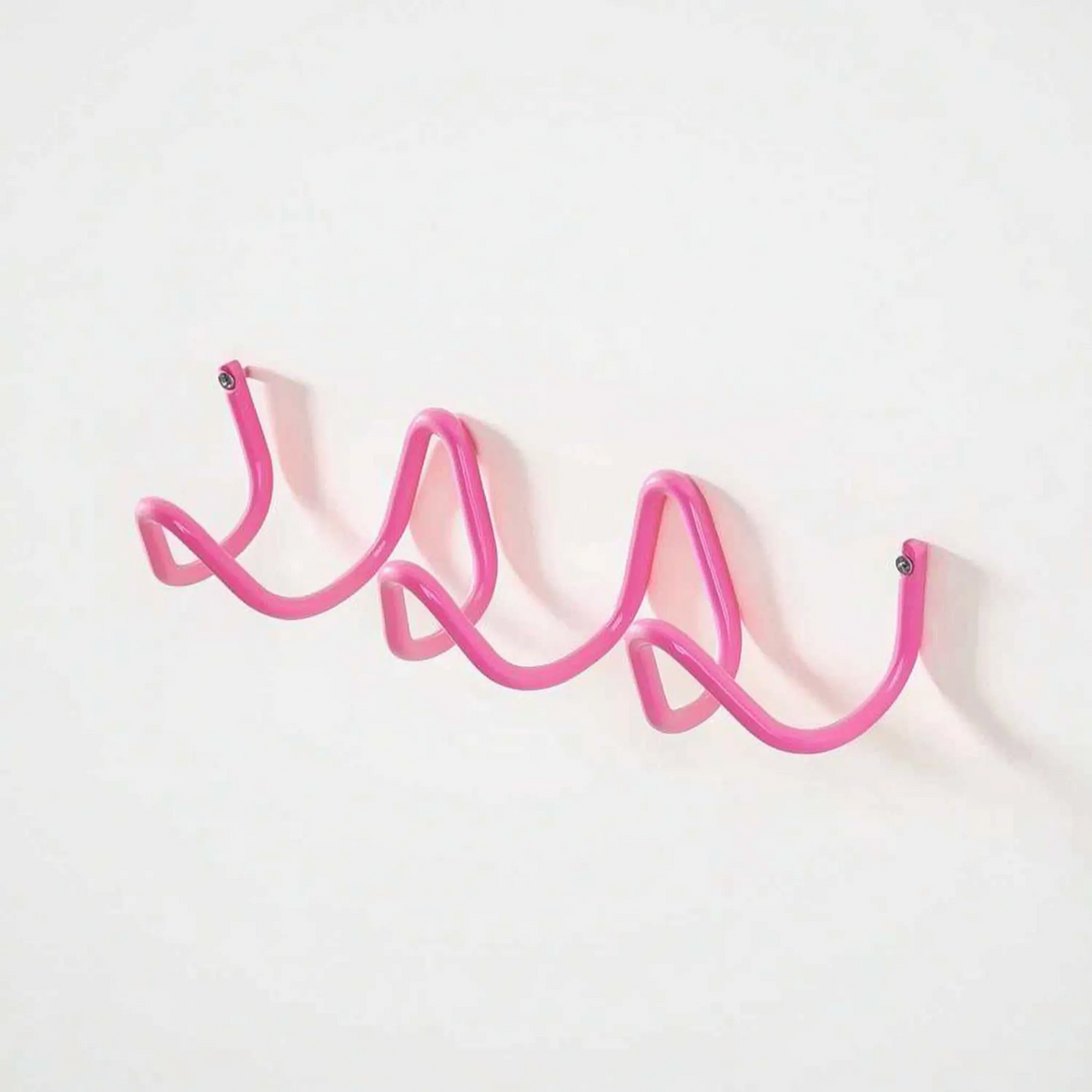 Wall-Mounted Wave-Shaped Coat Rack