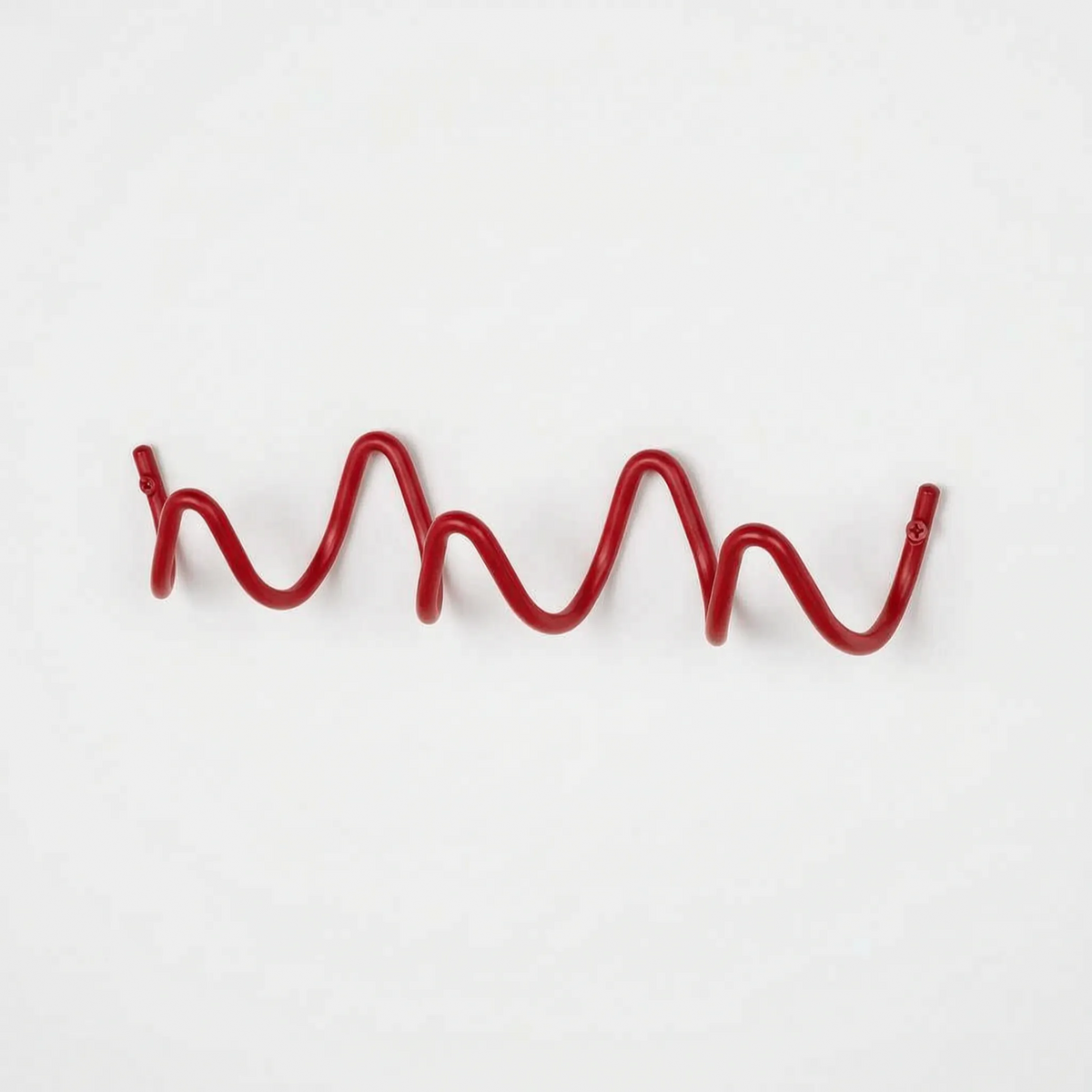 Wall-Mounted Wave-Shaped Coat Rack