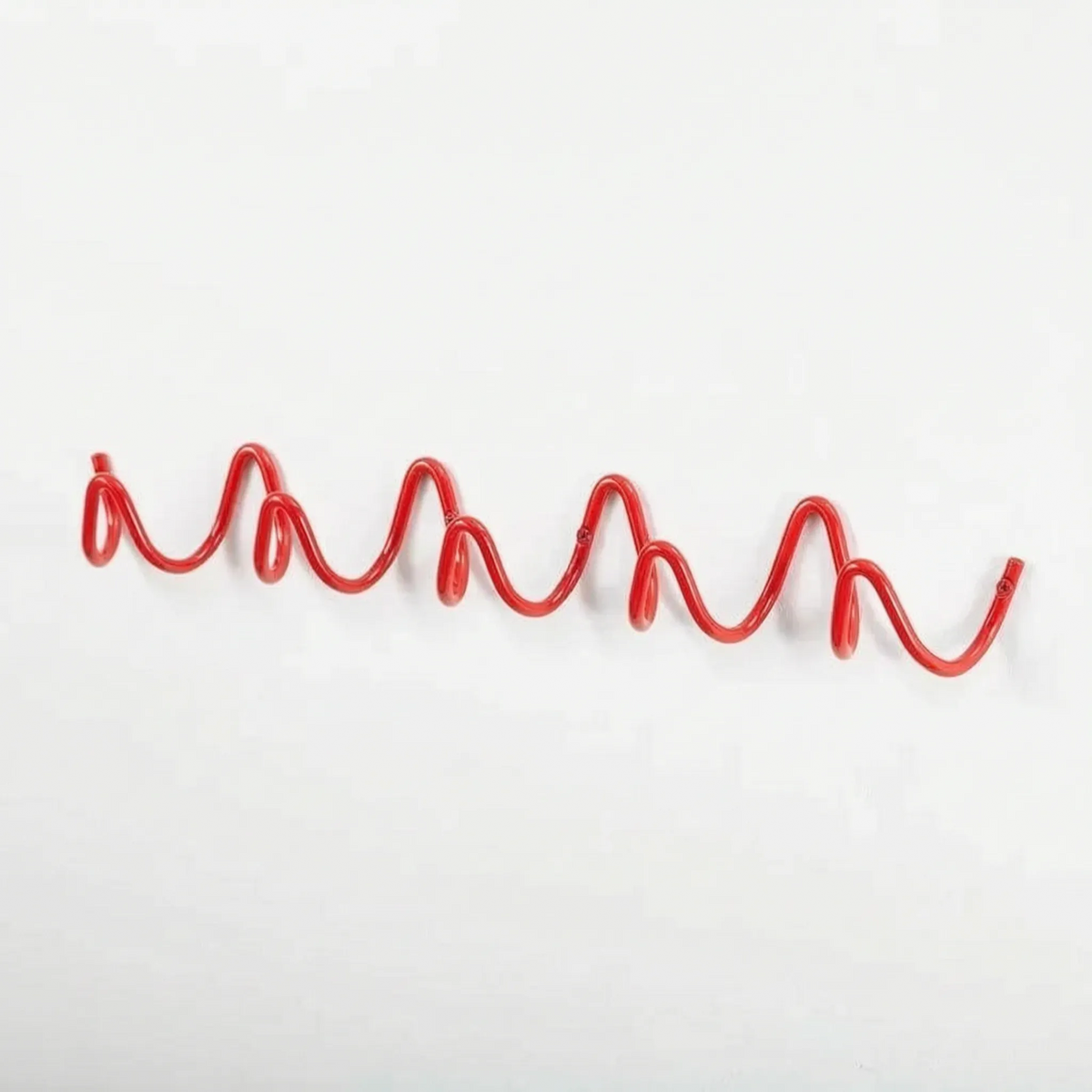 Wall-Mounted Wave-Shaped Coat Rack