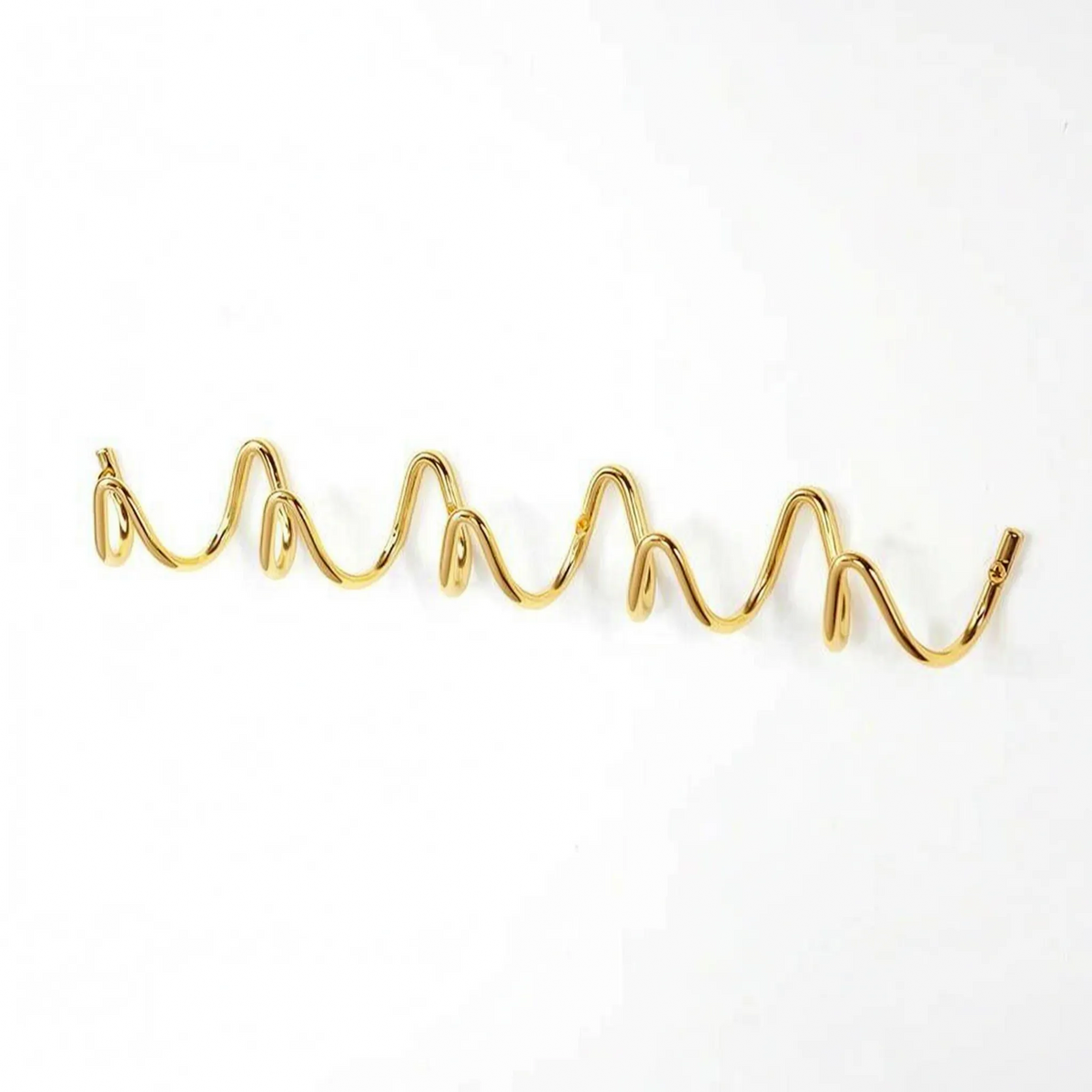 Wall-Mounted Wave-Shaped Coat Rack