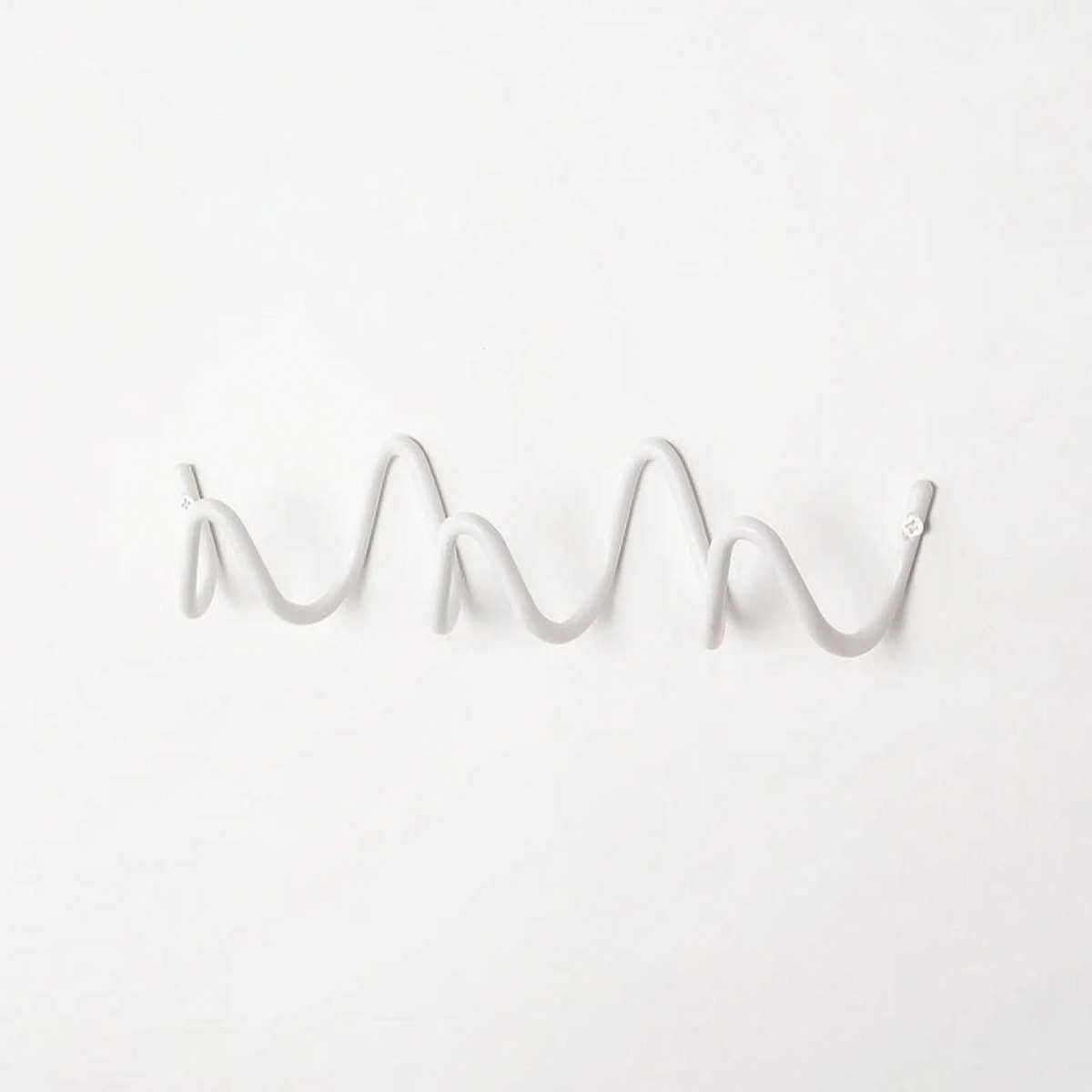 Wall-Mounted Wave-Shaped Coat Rack