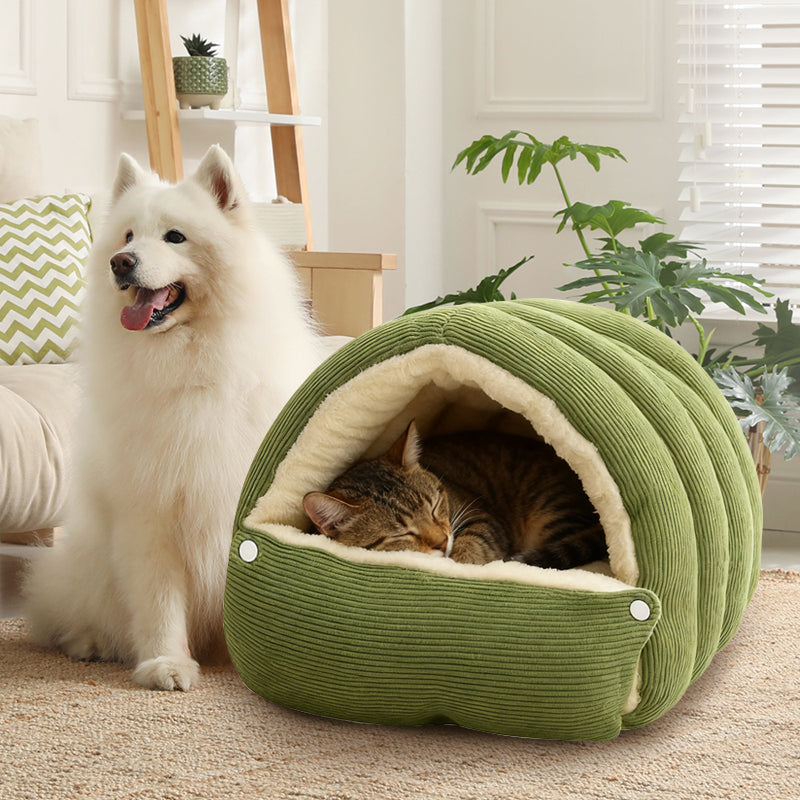 Warm Pet Bed for Restful Sleep
