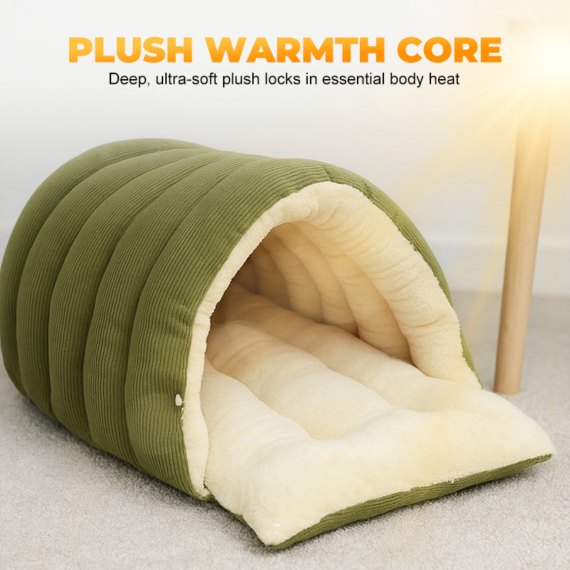 Warm Pet Bed for Restful Sleep