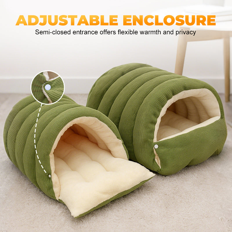 Warm Pet Bed for Restful Sleep