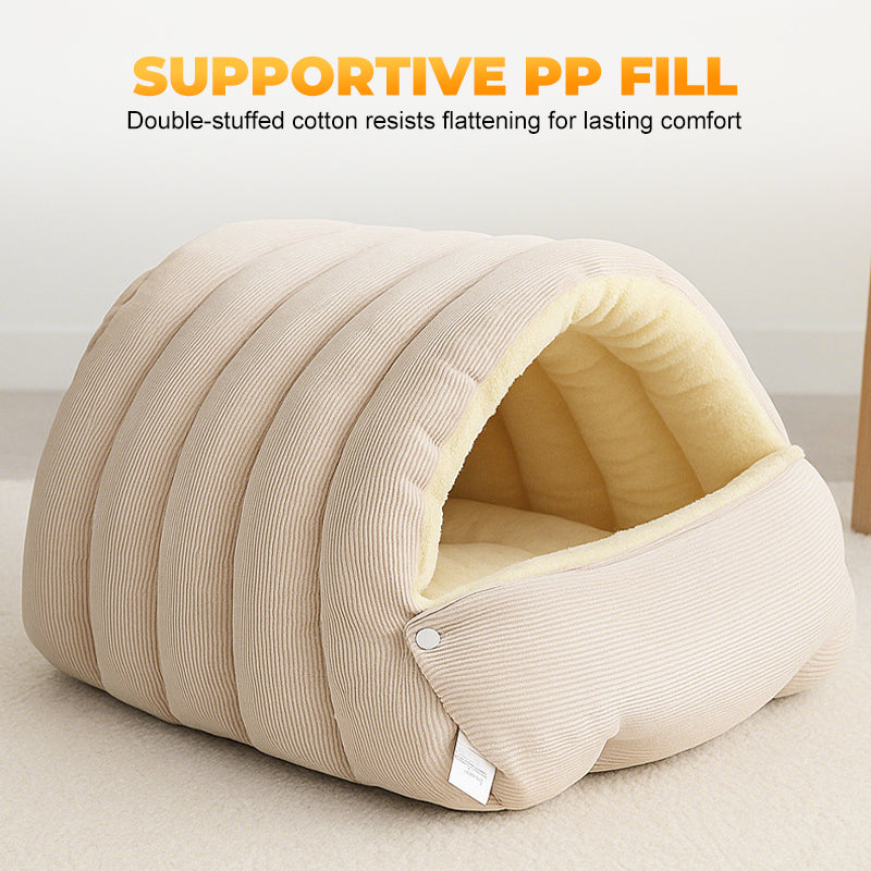 Warm Pet Bed for Restful Sleep