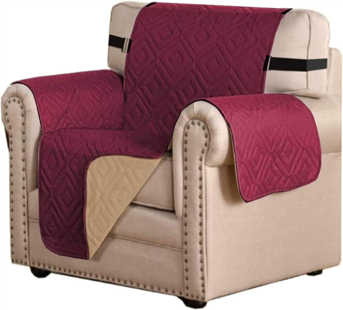Water-Repellent Non-Slip Reversible Sofa Protector Cover