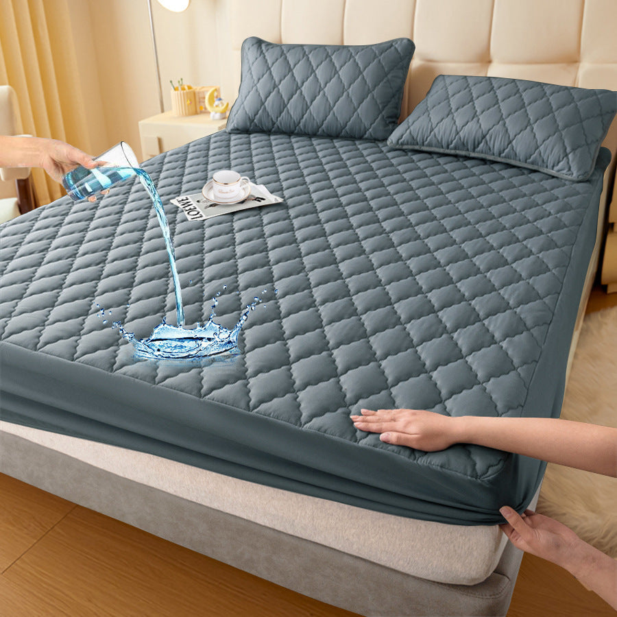 Waterproof and Urine-Proof Mattress Protector - Polyester with TPU Waterproof Coating