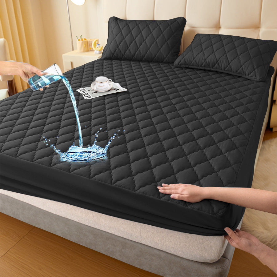 Waterproof and Urine-Proof Mattress Protector - Polyester with TPU Waterproof Coating