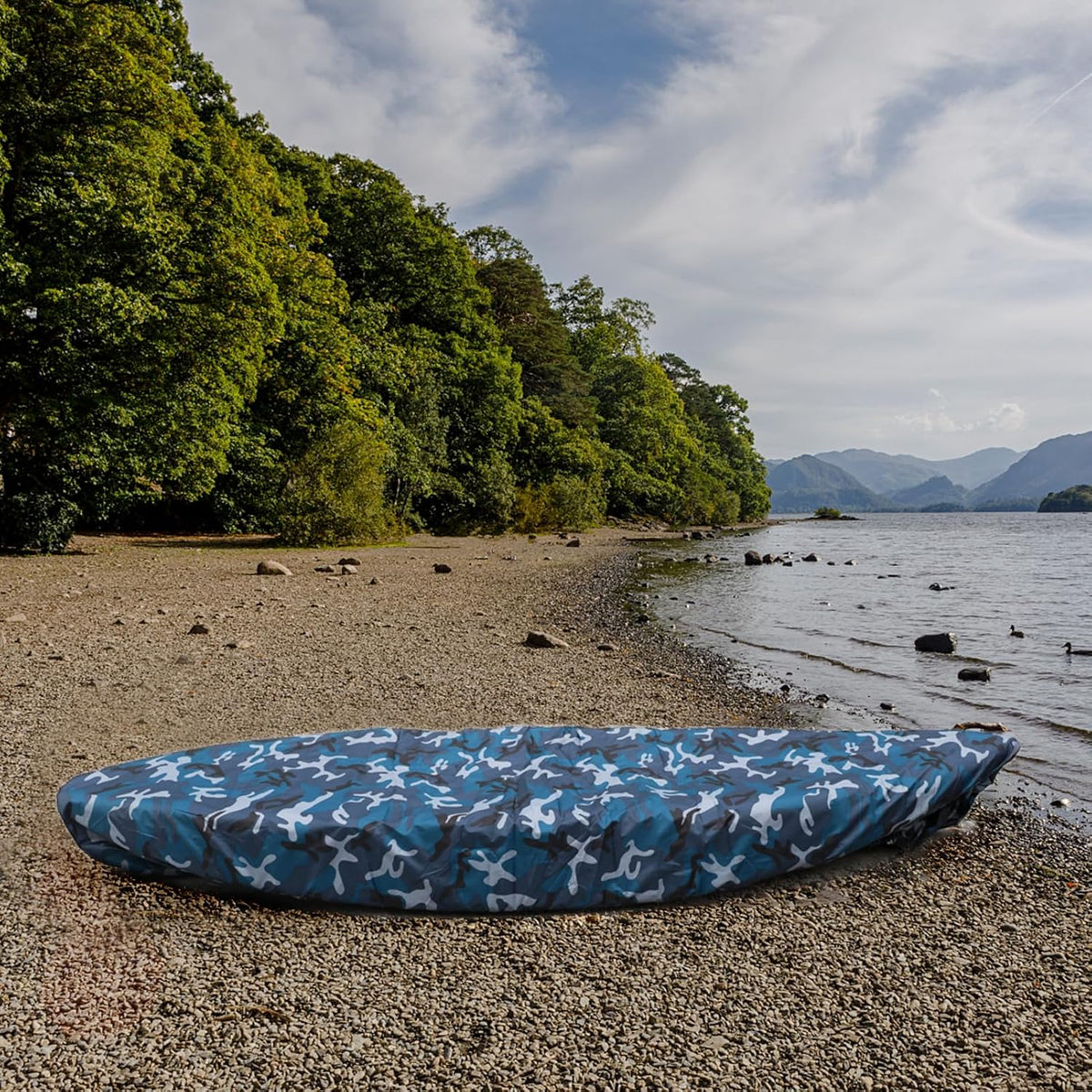 Waterproof and UV-Resistant Kayak Cover with Adjustable Straps
