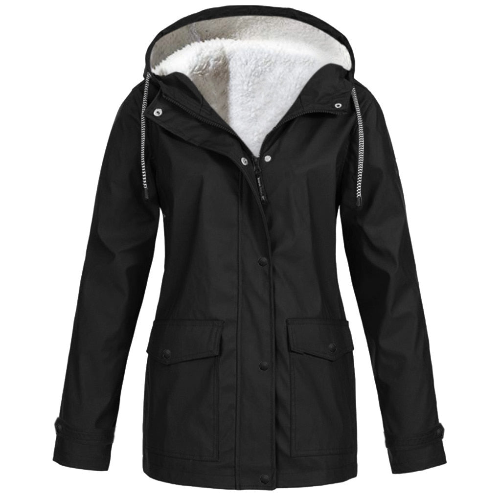 Waterproof and Windproof Soft-Lined Outdoor Jacket