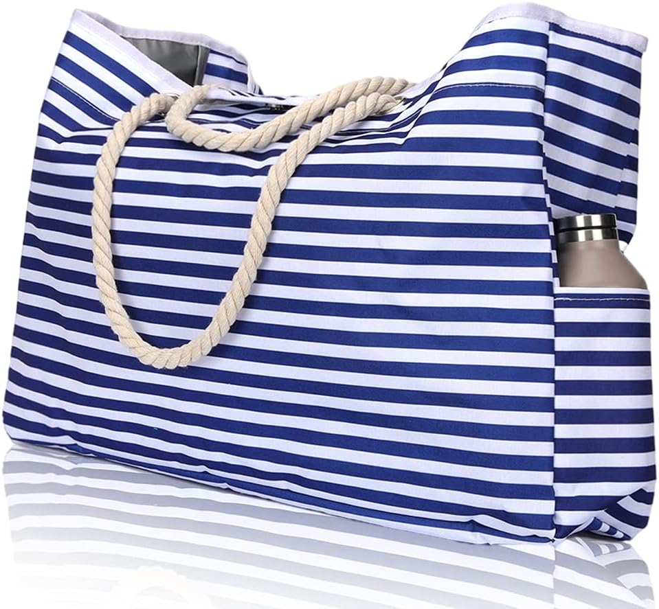 Waterproof Beach Tote with Travel Case