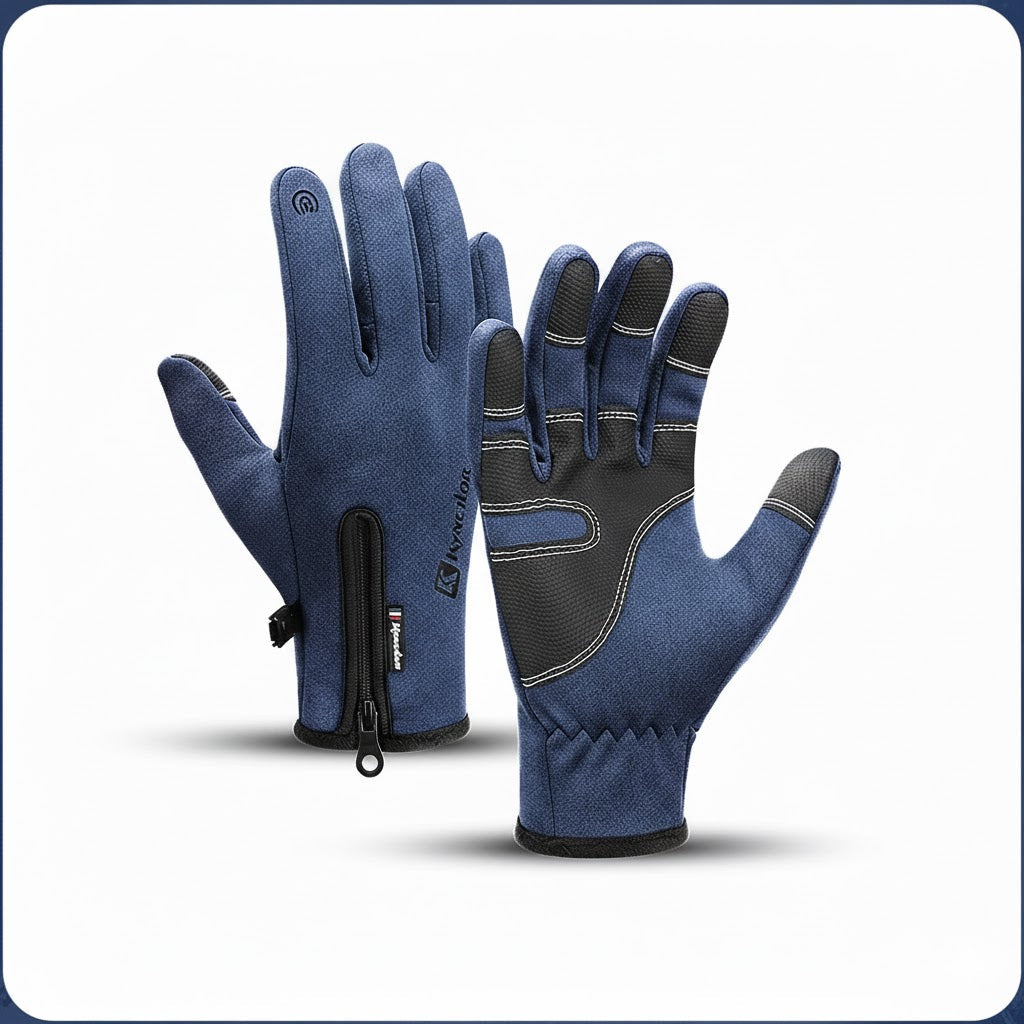Waterproof Cold-Weather Thermal Gloves — Flexible Fit