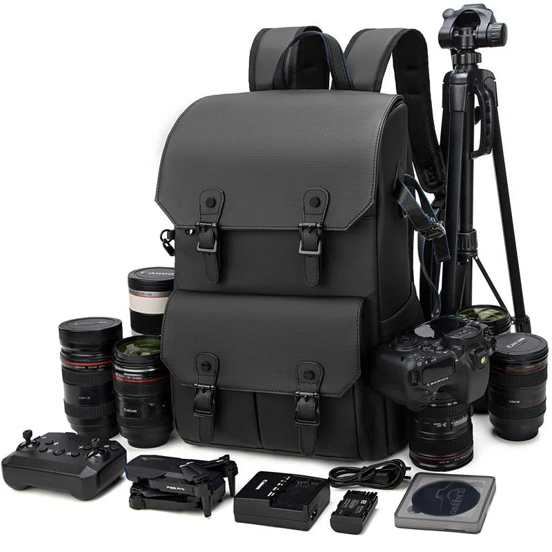 Waterproof Large-Capacity Camera Shoulder Bag
