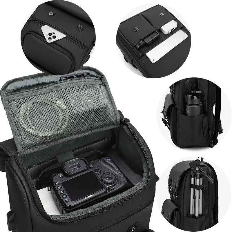 Waterproof Large-Capacity Camera Shoulder Bag