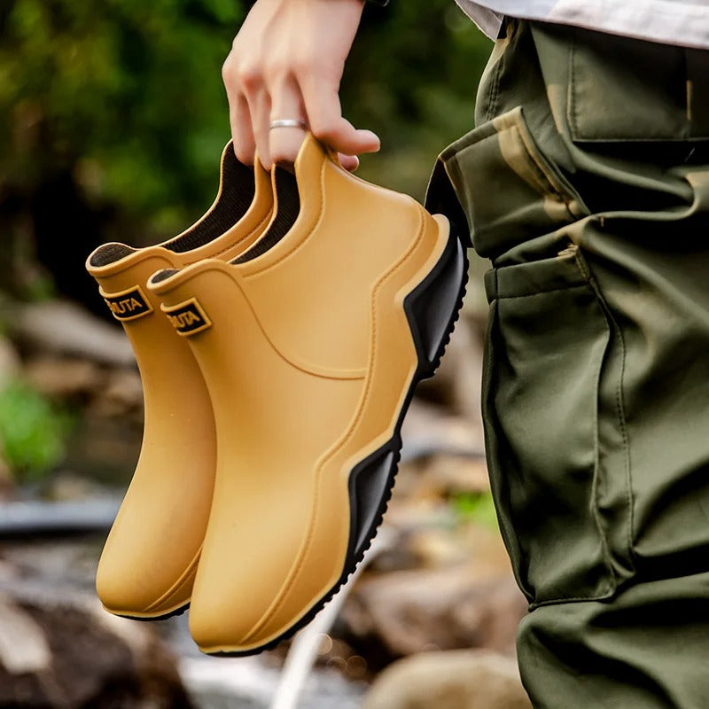 Waterproof Non-Slip Ankle Rain Boots