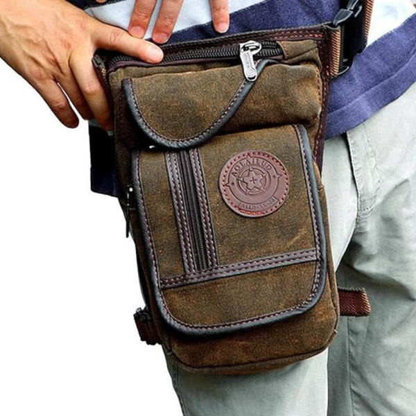 Waterproof Outdoor Leg Bag – Motorcycle Thigh & Hip Pouch for Travel & Adventure
