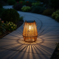 Waterproof Outdoor Solar Lantern - DuskWeave