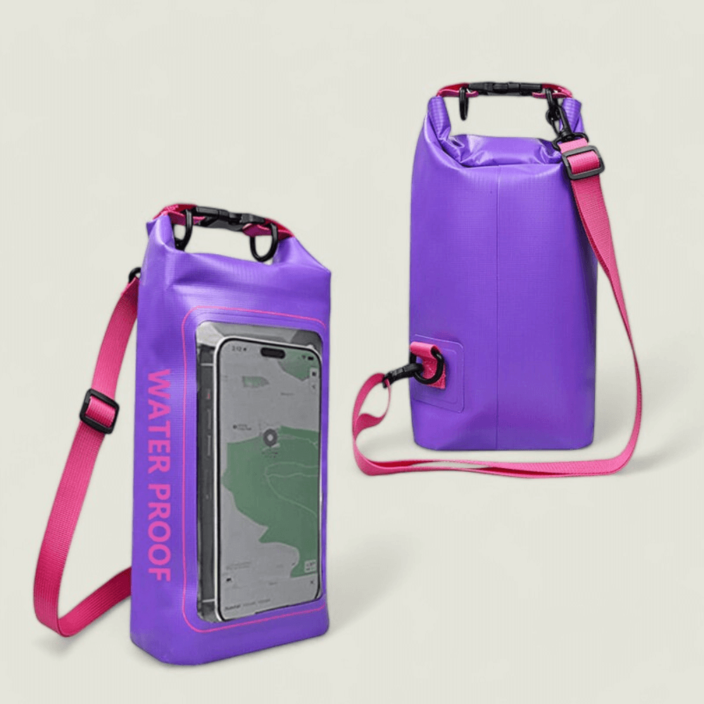 Waterproof Phone Pouch with Clear Window for Outdoors