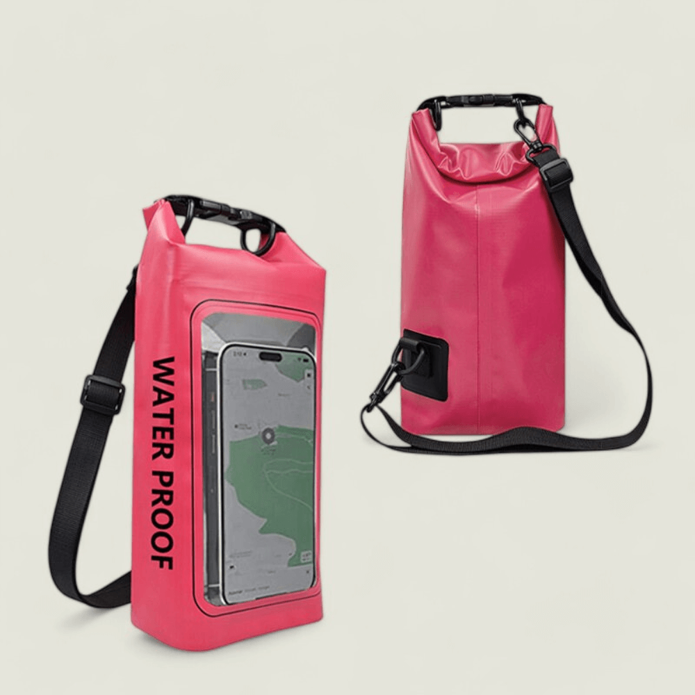 Waterproof Phone Pouch with Clear Window for Outdoors