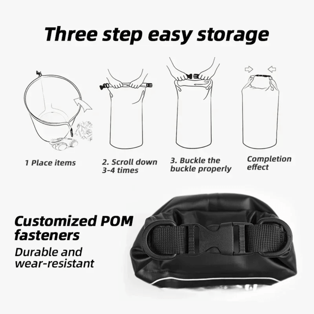 Waterproof Phone Pouch with Clear Window for Outdoors