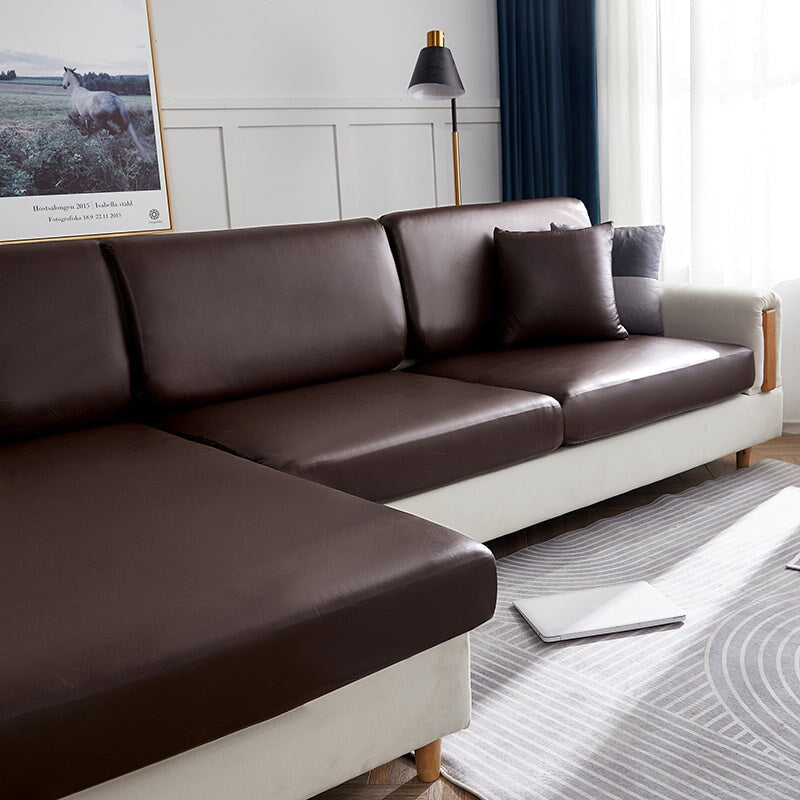 Waterproof Sectional Sofa Cover - Leather Protection