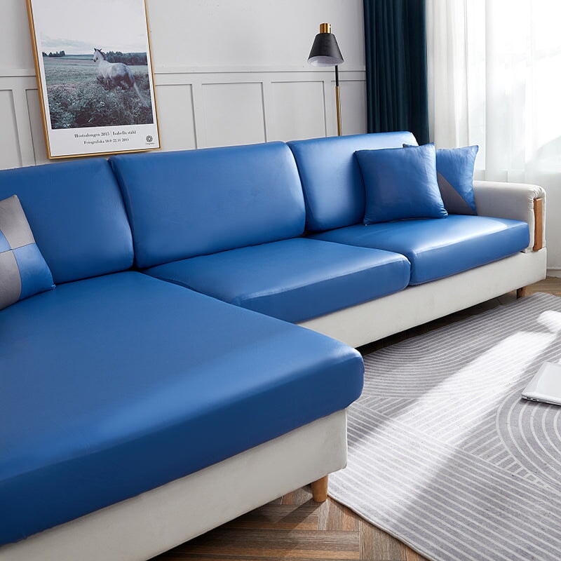 Waterproof Sectional Sofa Cover - Leather Protection