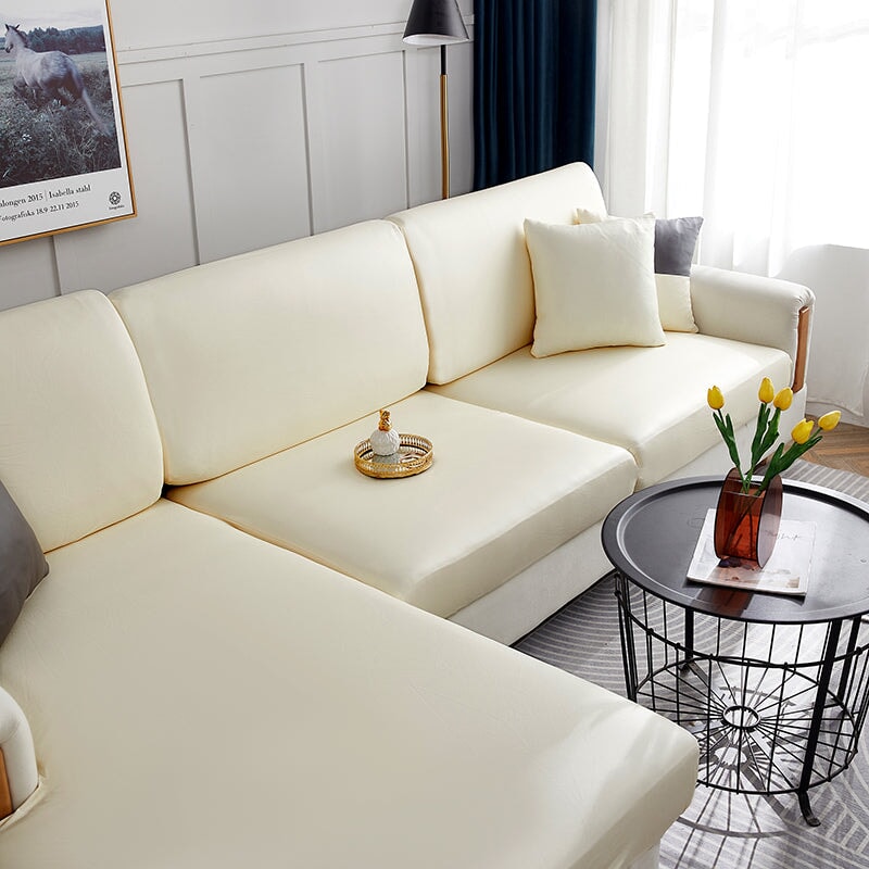 Waterproof Sectional Sofa Cover - Leather Protection