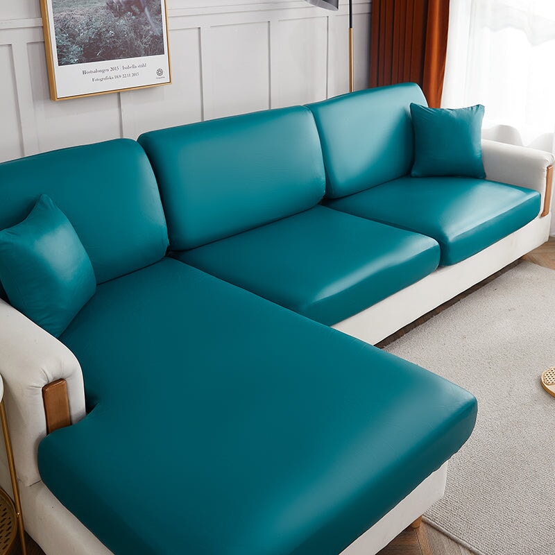 Waterproof Sectional Sofa Cover - Leather Protection