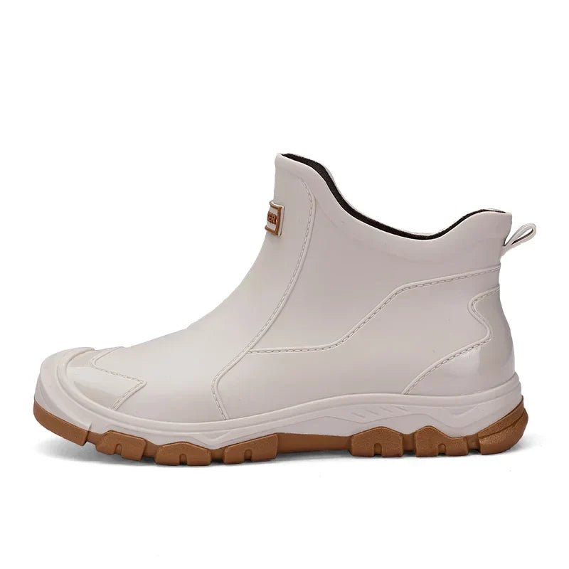 Waterproof Slip-On Outdoor Chelsea Rain Ankle Boots