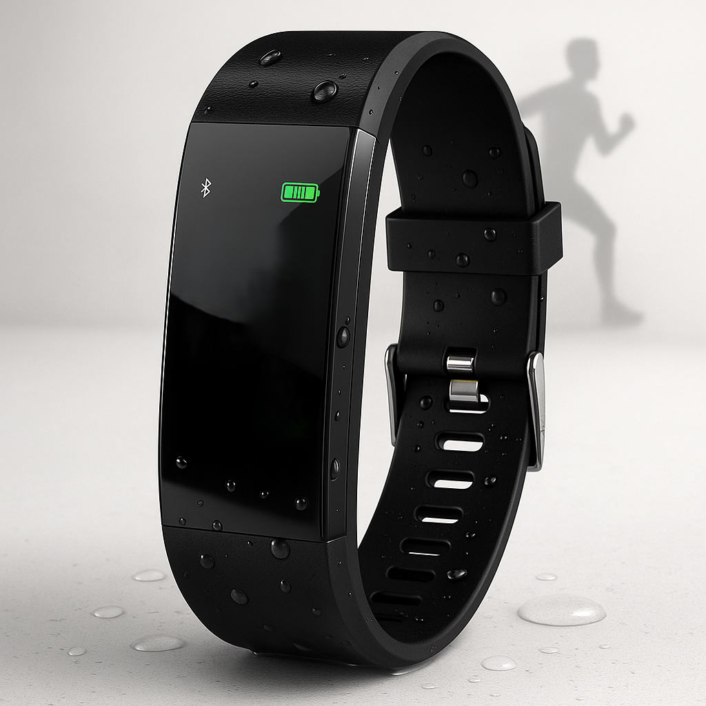 Waterproof Smartwatch with Heart Rate Monitor and Bluetooth for Active Lifestyle and Fitness Tracking