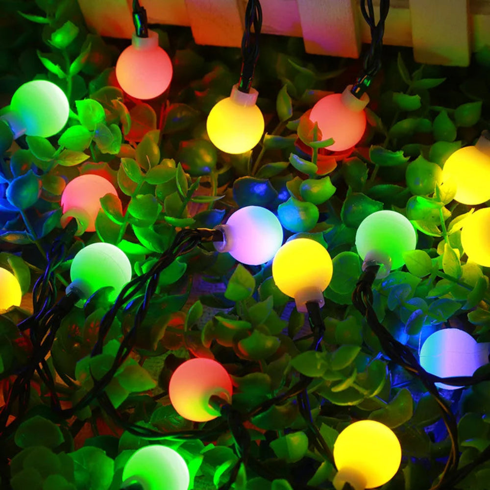 Waterproof Solar LED Garden Lights – Outdoor Patio and Yard Lighting, 10m with Automatic Sensor