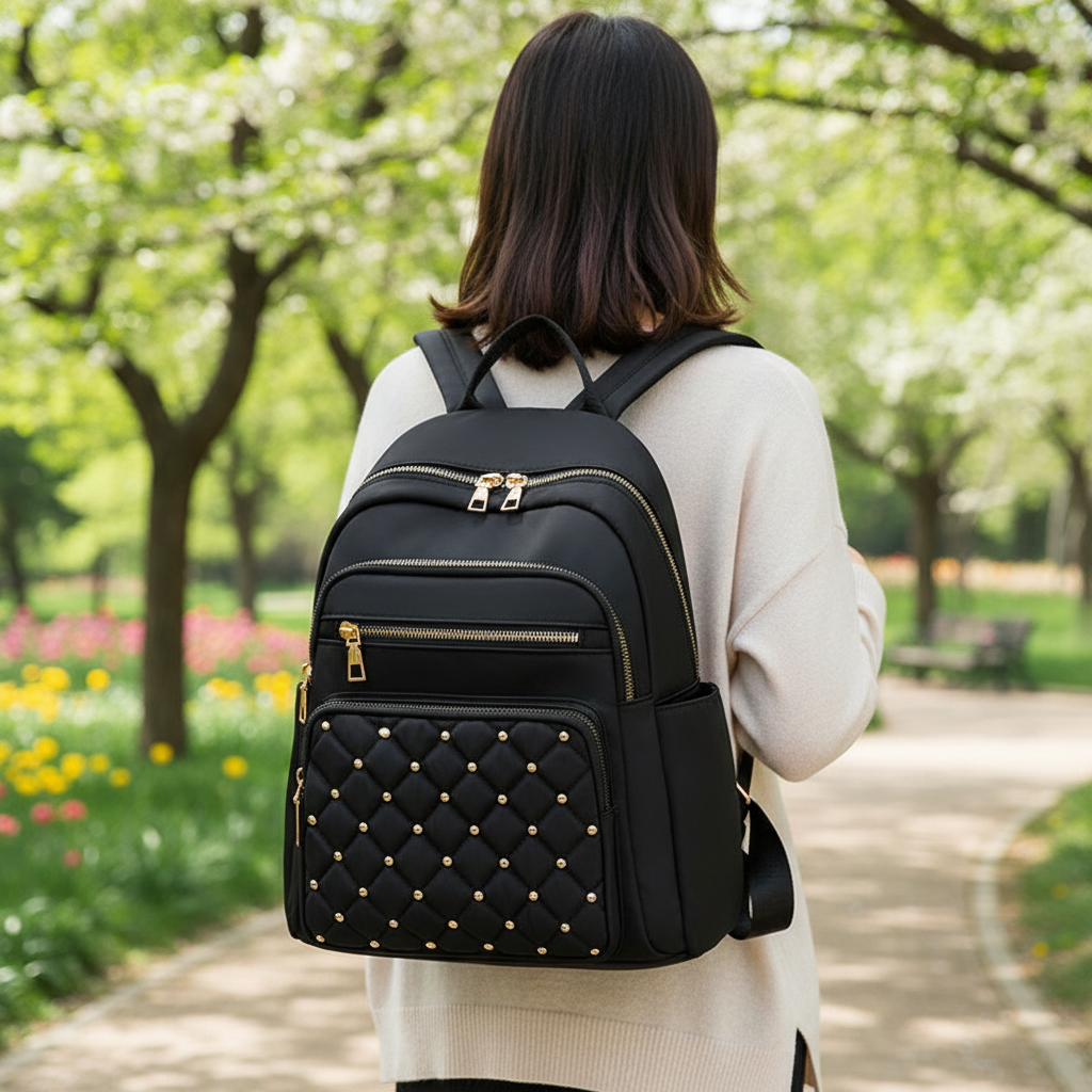 Waterproof Unisex Backpack – Stylish & Spacious for Everyday Use