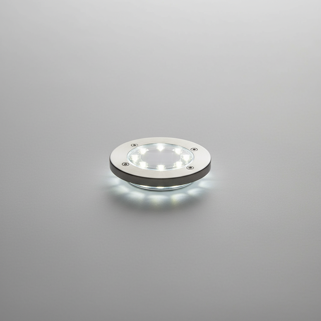 Weatherproof Stainless Steel Look Outdoor Light