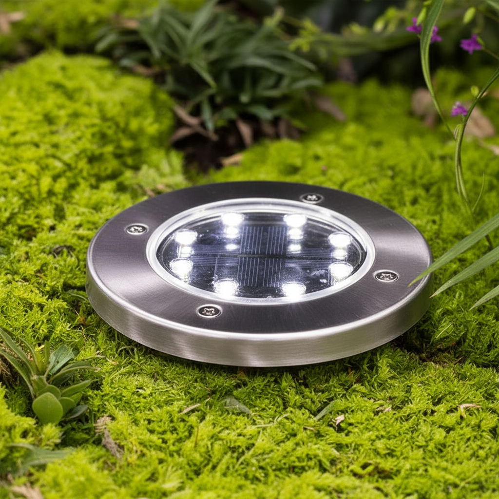 Weatherproof Stainless Steel Look Outdoor Light