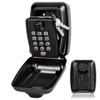 Weatherproof Wall-Mounted Outdoor Key Lock Box