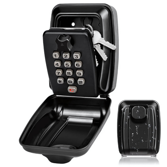Weatherproof Wall-Mounted Outdoor Key Lock Box