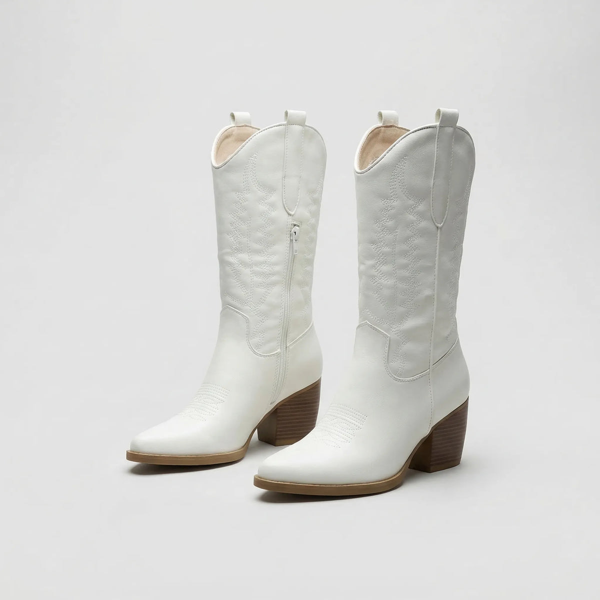 Western Block Heel Boots