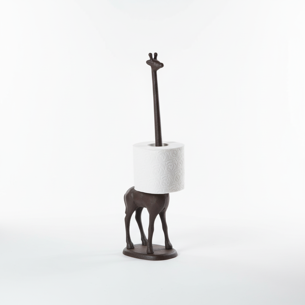 Whimsical Giraffe Bathroom Toilet Paper Holder