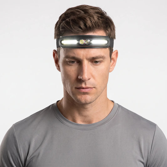 Wide-Angle Rechargeable Running Headlamp