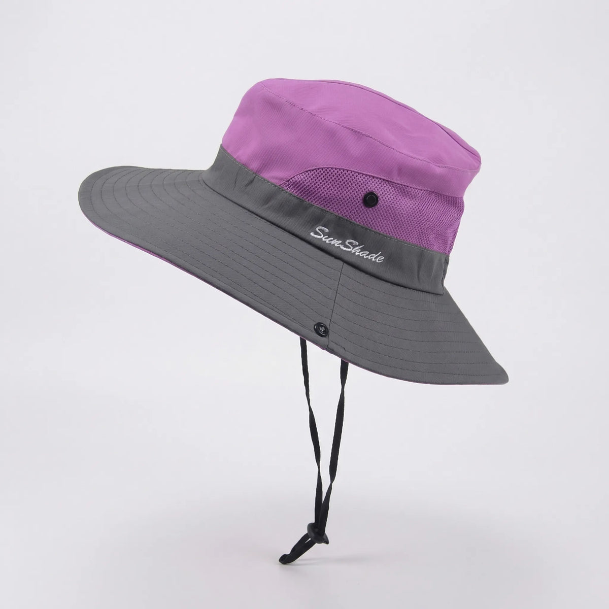 Wide-Brim Foldable Outdoor Sun Hat