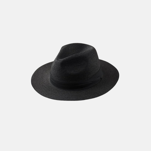 Wide-Brim Hat with Sun Protection