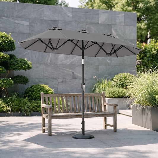 Wide Double-Sided Parasol