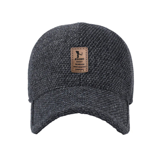Winter Baseball Cap with Ear Flaps - Warm, Stylish, and Practical