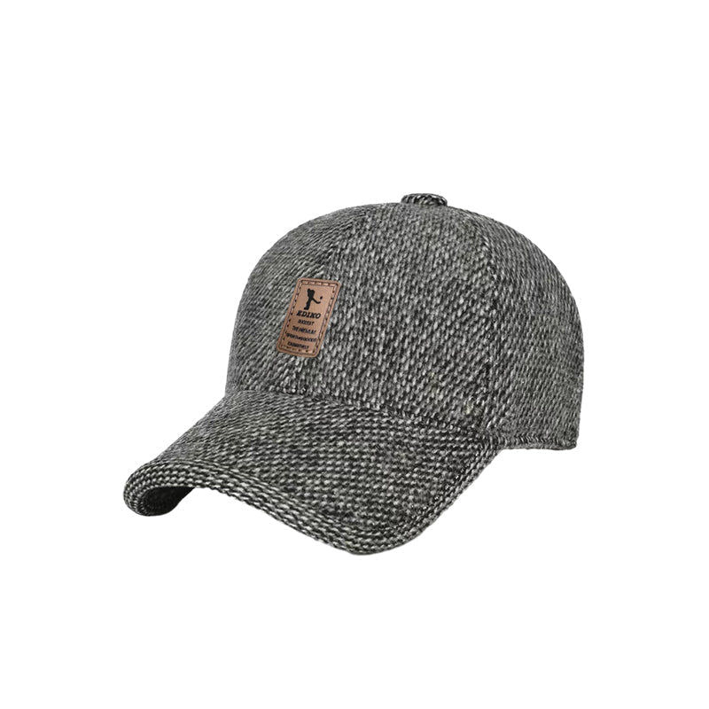 Winter Baseball Cap with Ear Flaps - Warm, Stylish, and Practical
