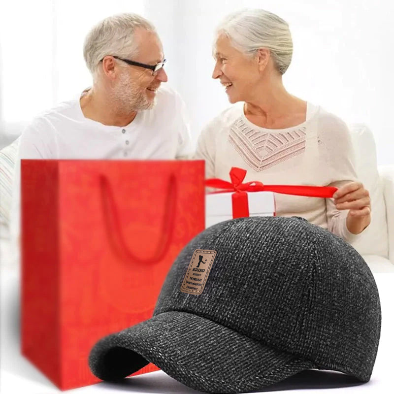 Winter Baseball Cap with Ear Flaps - Warm, Stylish, and Practical