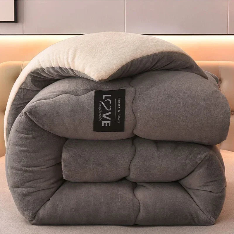 Winter Duvet with Double Flannel Fleece
